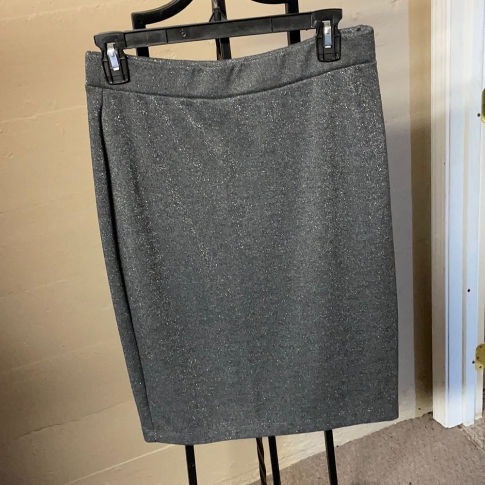 Sparkly pencil skirt